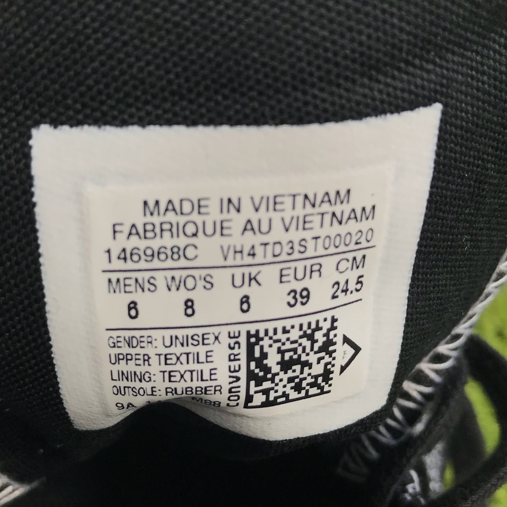 Converse Ctas 70 HI B/W Knit  W AUTHENT - Picture 7 of 7